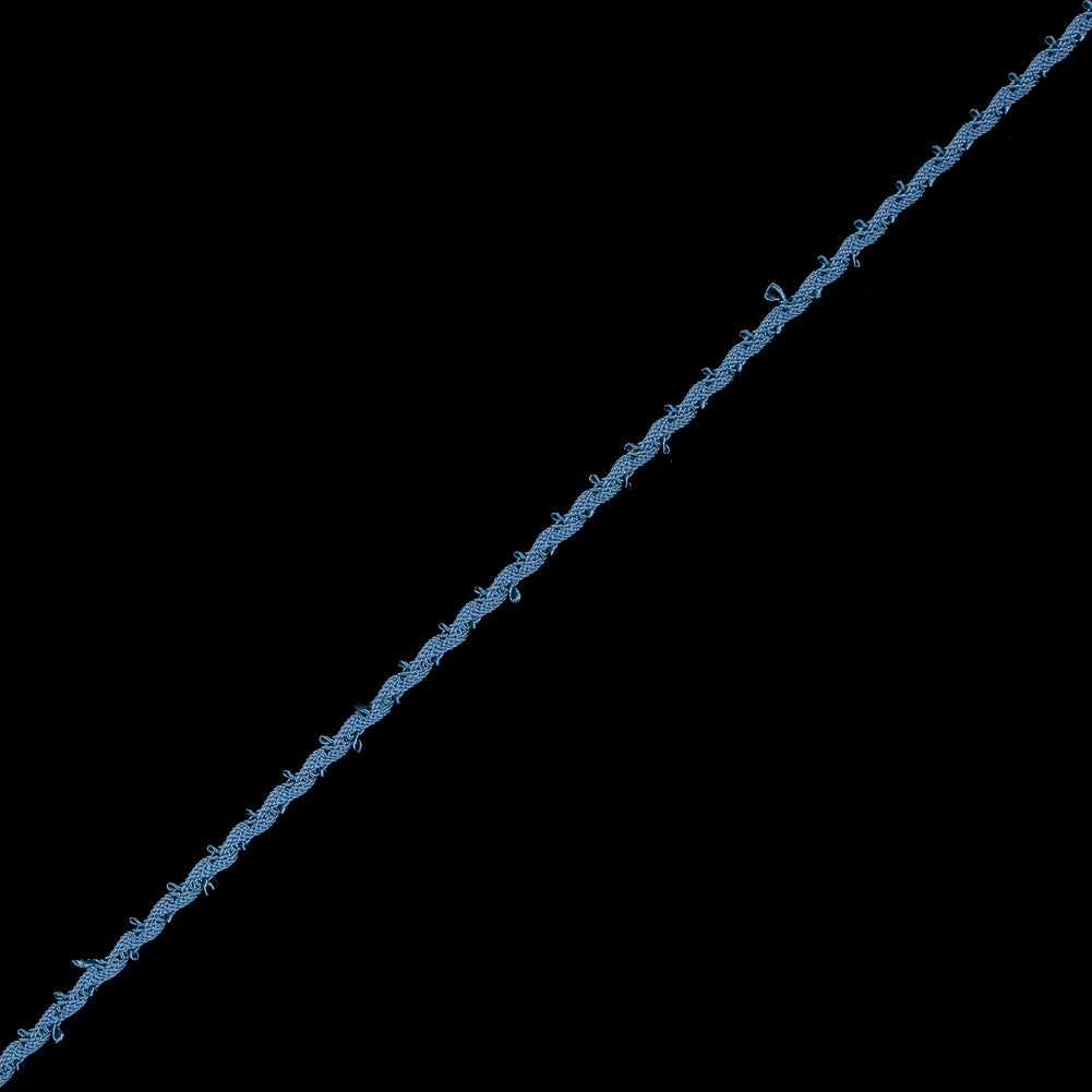 Colonial Blue European Crochet Trim - 0.25