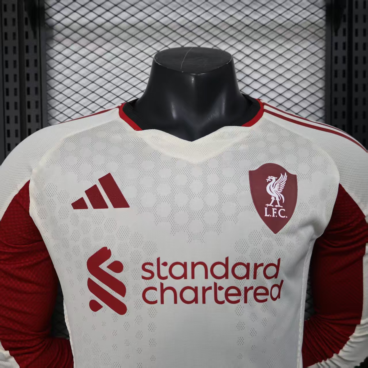 2025/2026 Long Sleeve Player Version Liverpool Away Football Shirt 1:1 Thai Quality