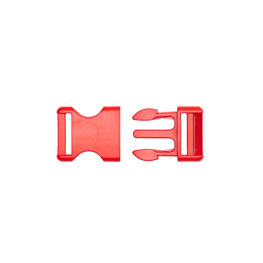 Lucille Italian Medium Fiery Red Plastic Release Buckle - Joann Fabrics