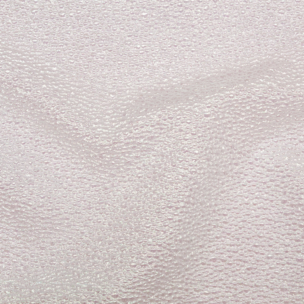 Metallic Bright White and Green Iridescent Bubbly Organza Brocade - Joann Fabrics