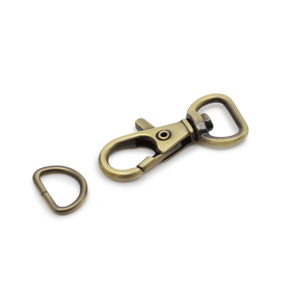 Dritz Swivel Hooks & D-Rings - 0.5