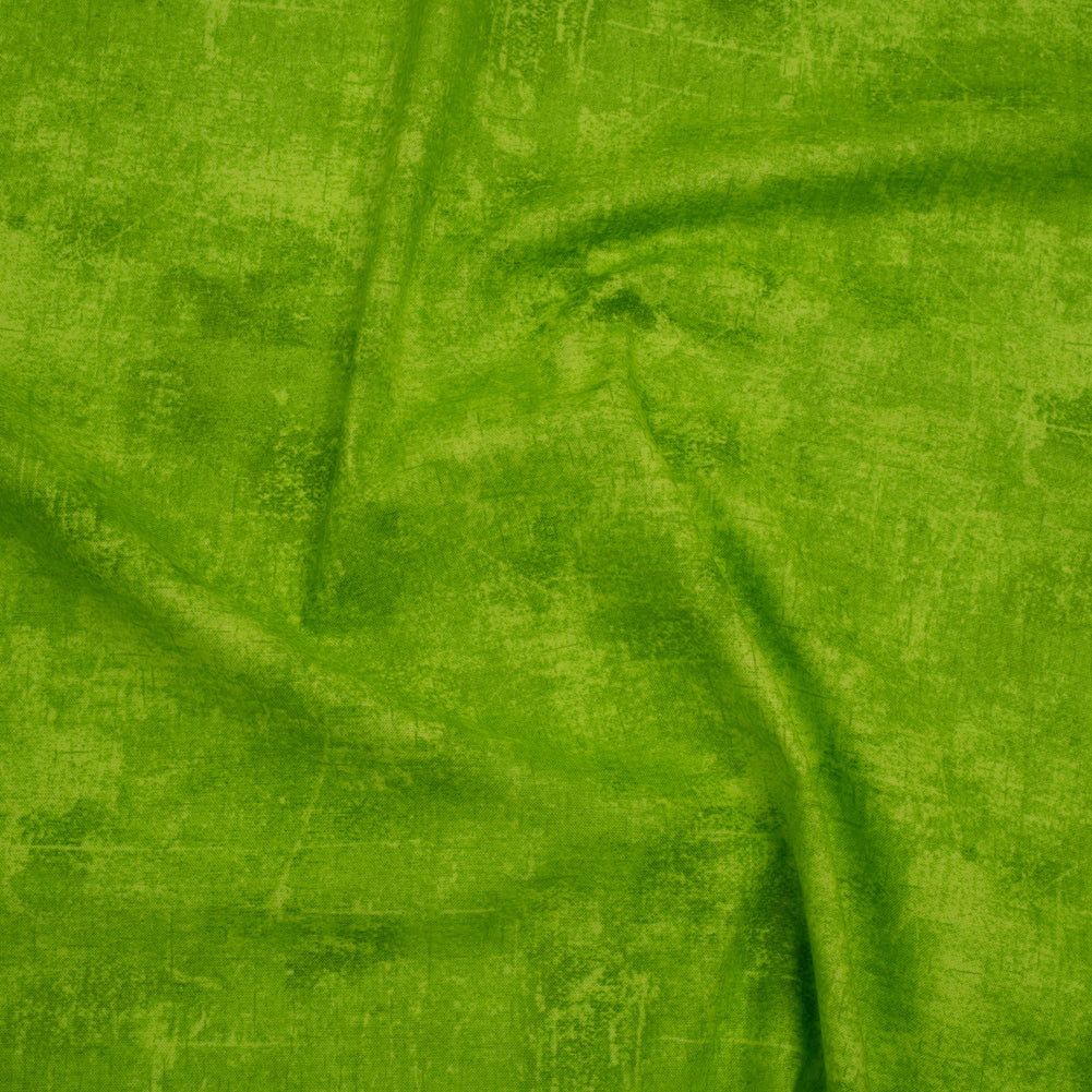 Printed Quilting Cotton by Northcott - Lime Twist Painterly Texture - Canvas Collection - Joann Fabrics