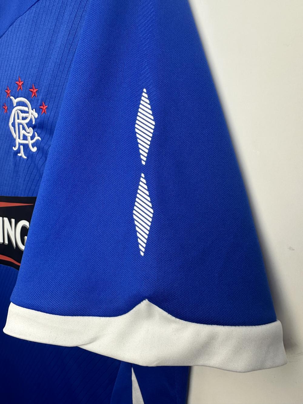 2008-2009 Retro Rangers Home Football Shirt 1:1 Thai Quality