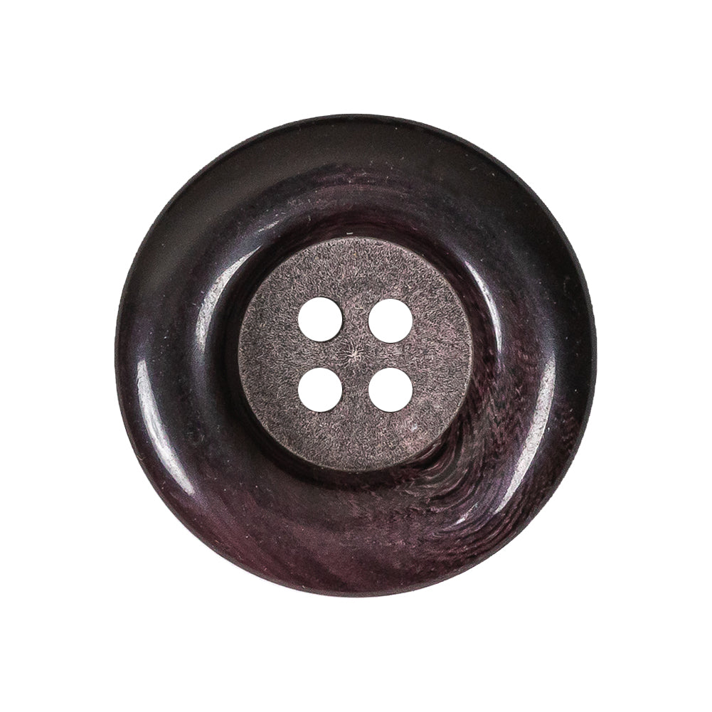 Port Royale Chunky Rolled Rim 4-Hole Plastic Button - 42L/27mm - Joann Fabrics