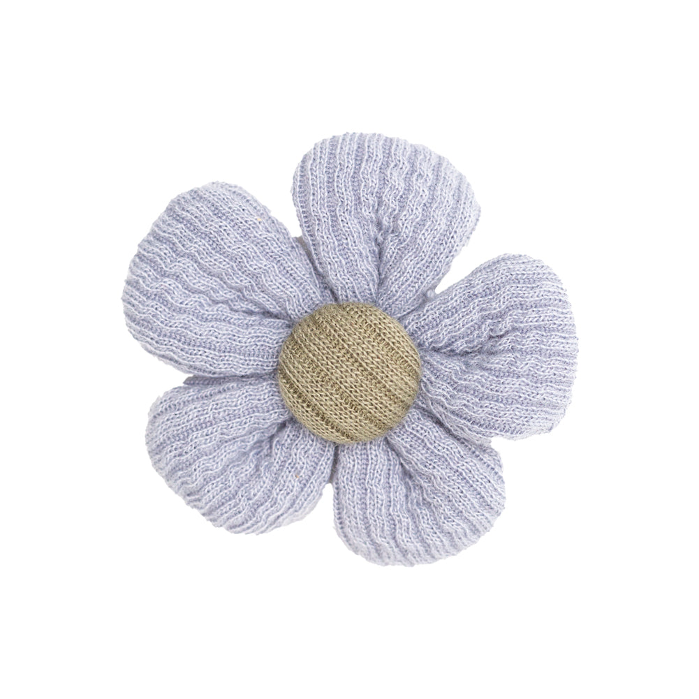Italian Blue and Green Flower Applique - 2