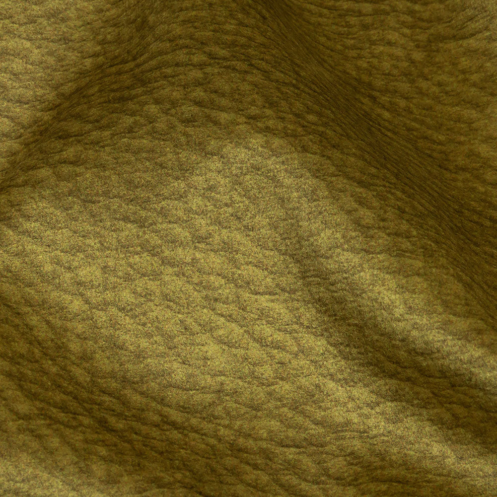 Polyester Microvelvet - Olive Abstract - British Imported - Joann Fabrics