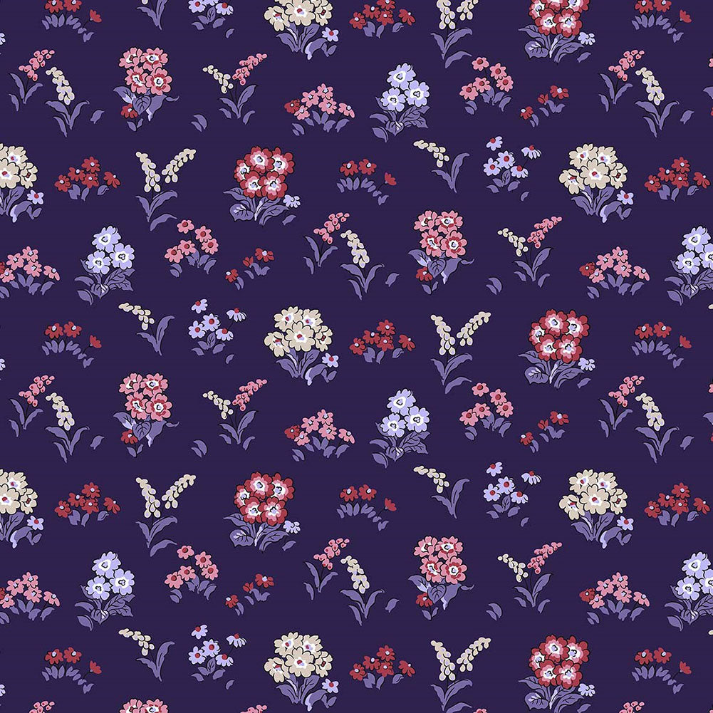 Liberty Art Fabrics Purple Kensington Gardens Lasenby Quilting Cotton - Joann Fabrics