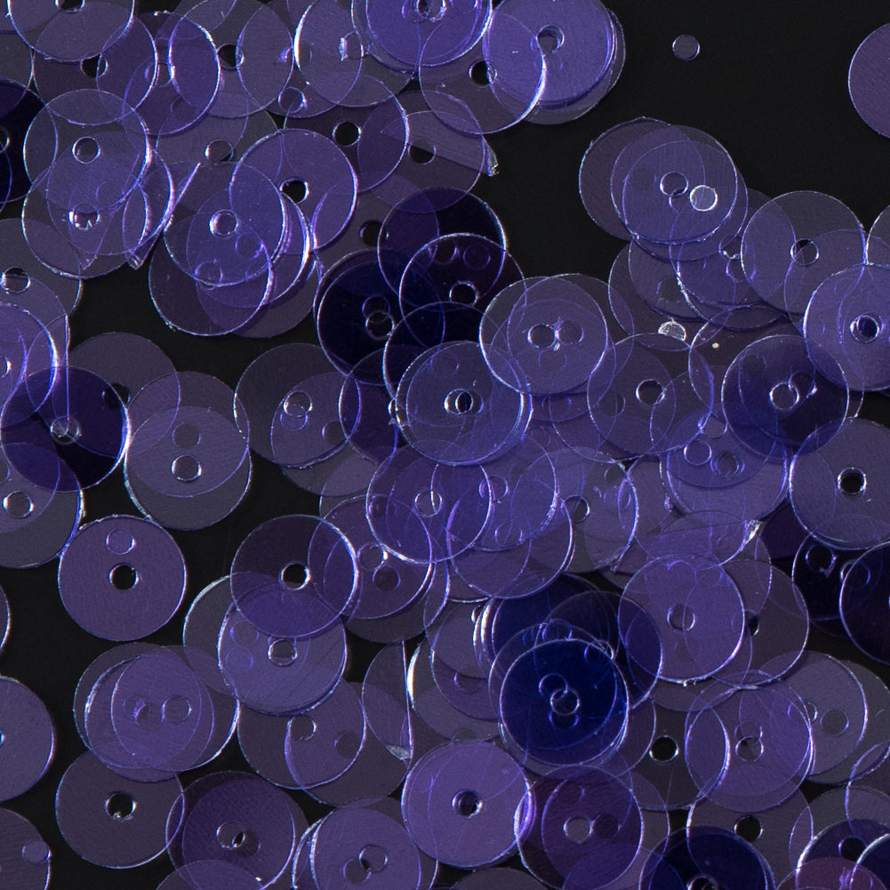 Bag of Purple Transparent Bright Loose Sequins - 6mm - Joann Fabrics