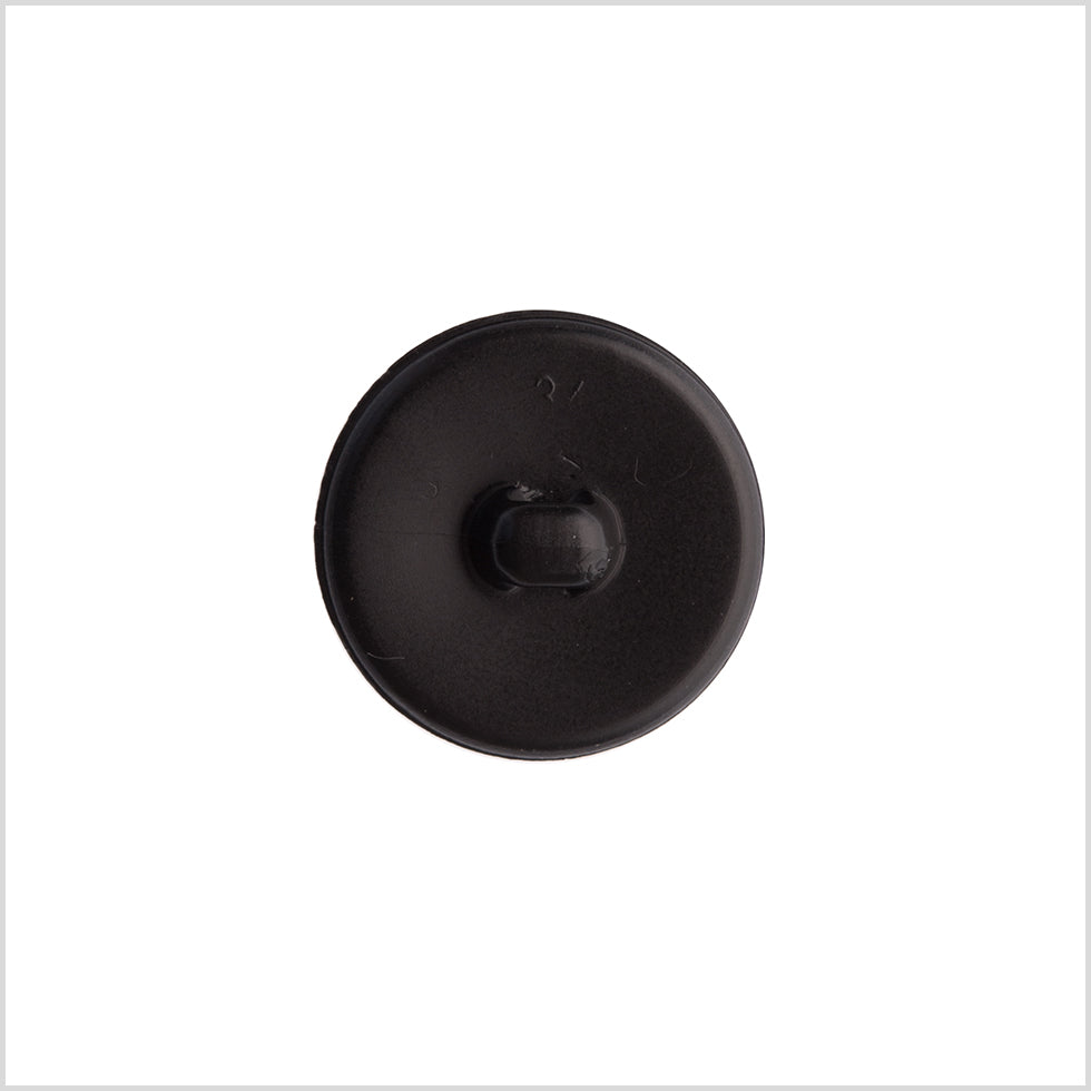 Italian Black Top-Stitched Plastic Shank Back Button - 36L/23mm - Joann Fabrics