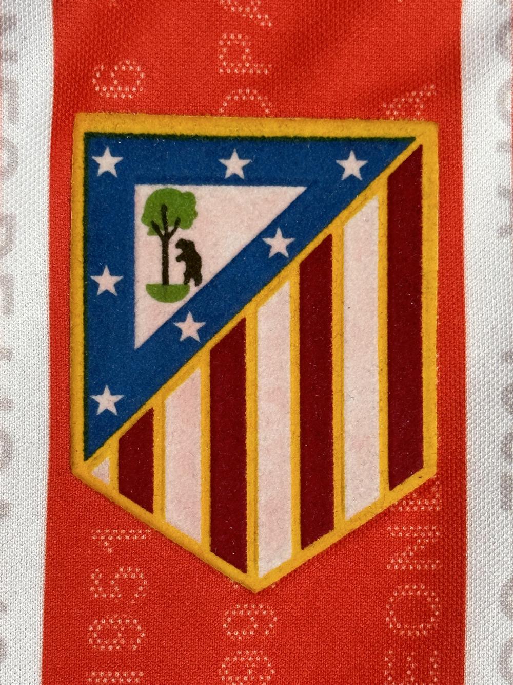 1995/1996 Retro Atletico Madrid Home Soccer Jersey 1:1 Thai Quality