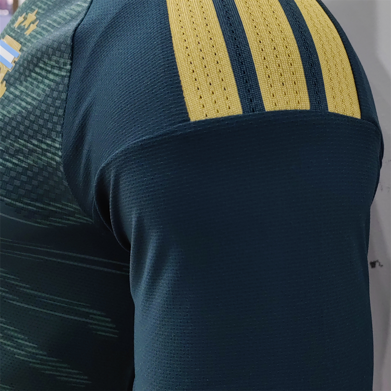 Argentina 2026 Messi Last Match Anniversary Green Goalkeeper Jersey - Player Version - UnitedFutballJersey