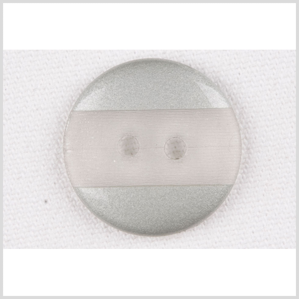Plastic 2-Hole Button - 36L/23mm - Light Gray Engraved Ribbing Stripe - Joann Fabrics