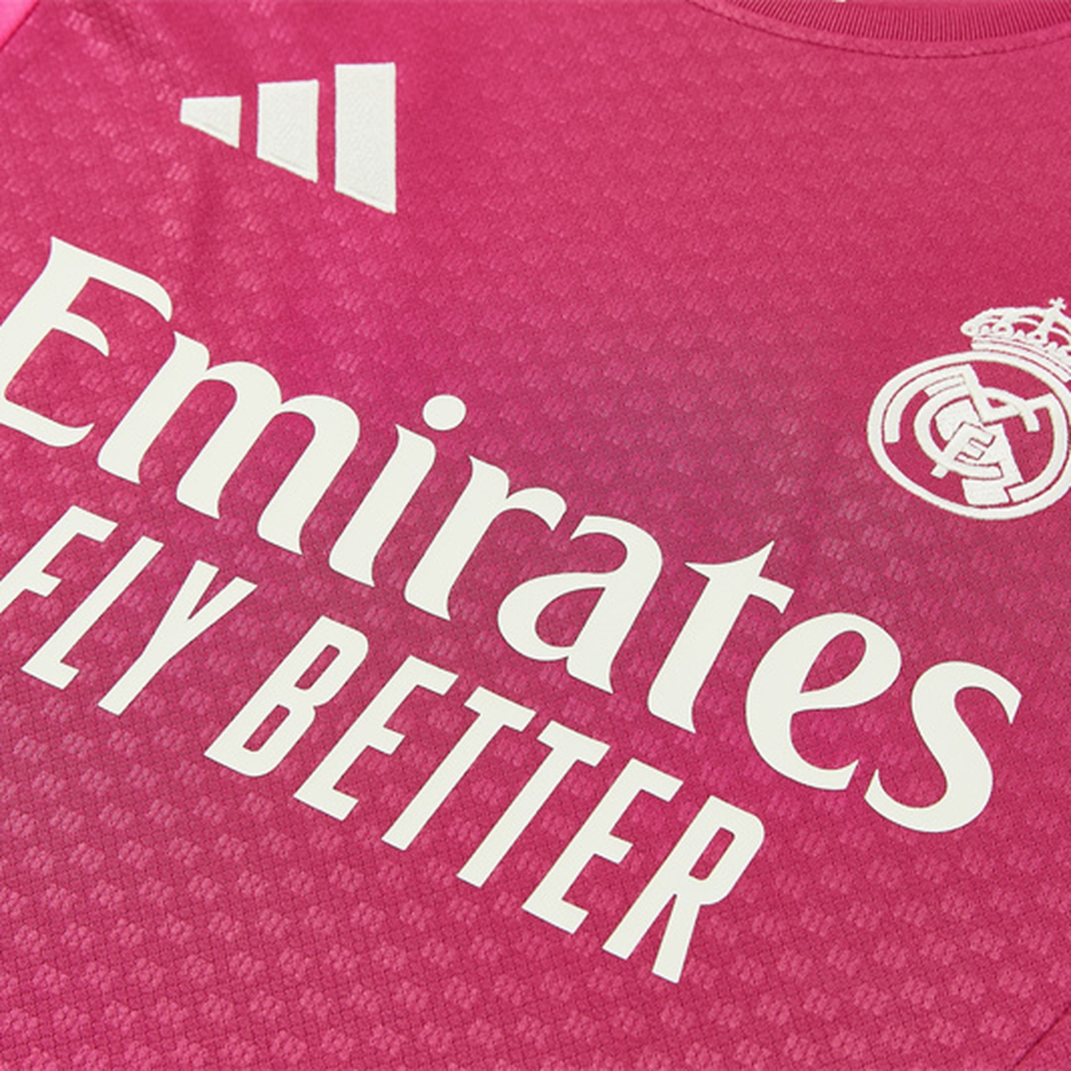 Real Madrid 26-27 Kids Short-Sleeve Training Set - Rose Red Top & Rose Red Shorts - UnitedFutballJersey