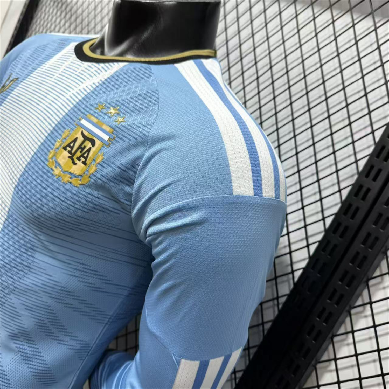 Argentina 2026 Messi Last Match Long Sleeves Special Jersey - Player Version - UnitedFutballJersey