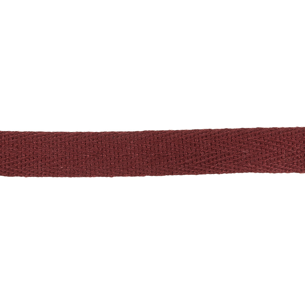 Tibetan Red Cotton Twill Tape - 0.5