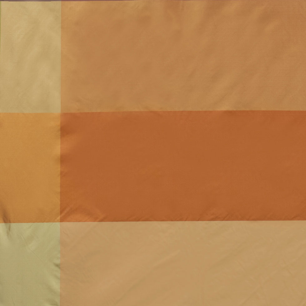 Gold, Taupe & Orange Armani Silk Taffeta - Joann Fabrics