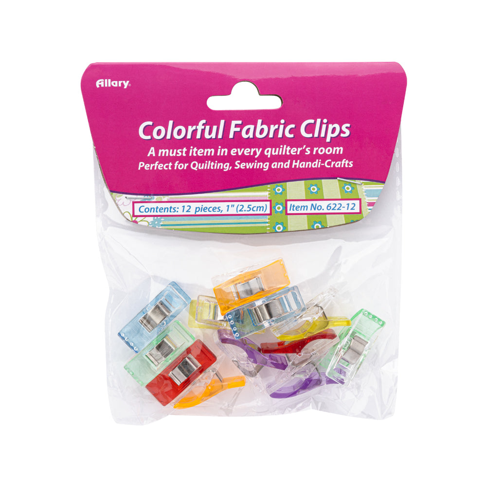 Allary Fabric Clips - Multicolored - 12 Count - Joann Fabrics