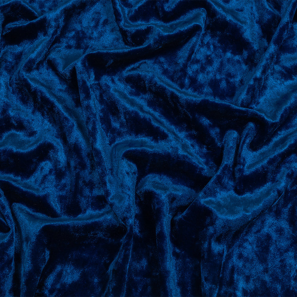 Crushed Velour - Estate Blue - Auguste Collection - Joann Fabrics