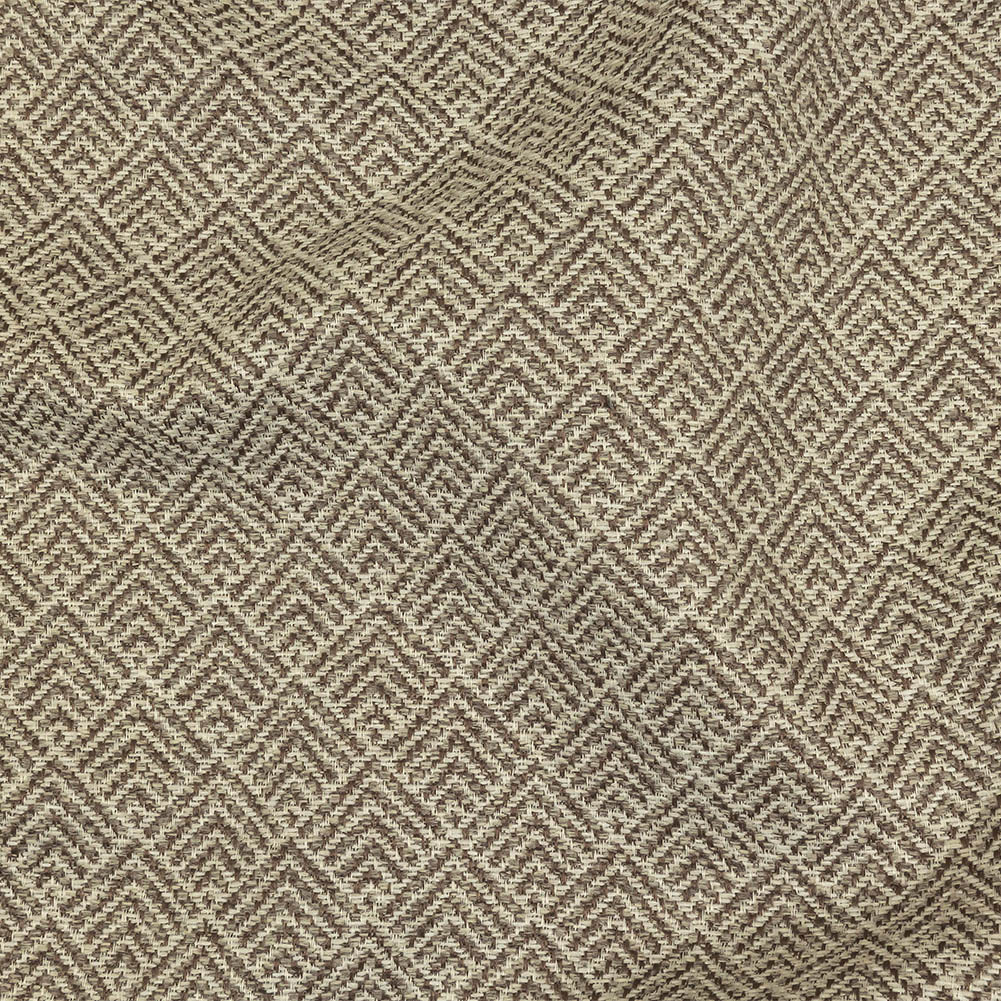 Dusty Brown and White Diamonds Upholstery Tweed - Joann Fabrics