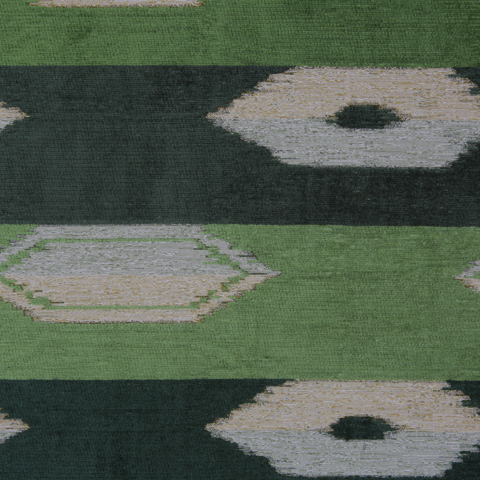 Moss Green Geometric Cut Polyester Blended Velvet - Joann Fabrics