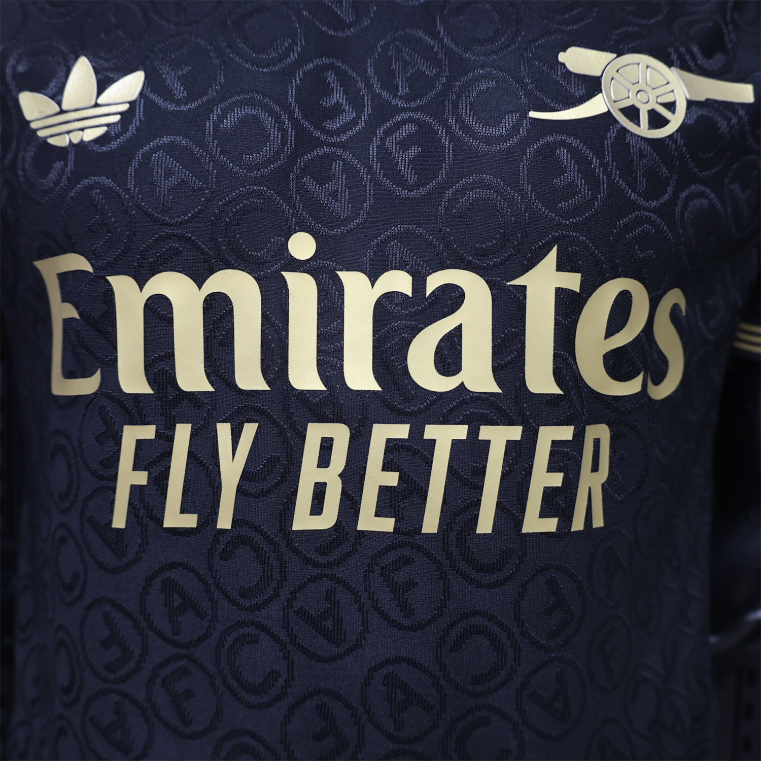 Arsenal 26-27 Originals Trefoil Black Gold Special Jersey - Player Version - UnitedFutballJersey