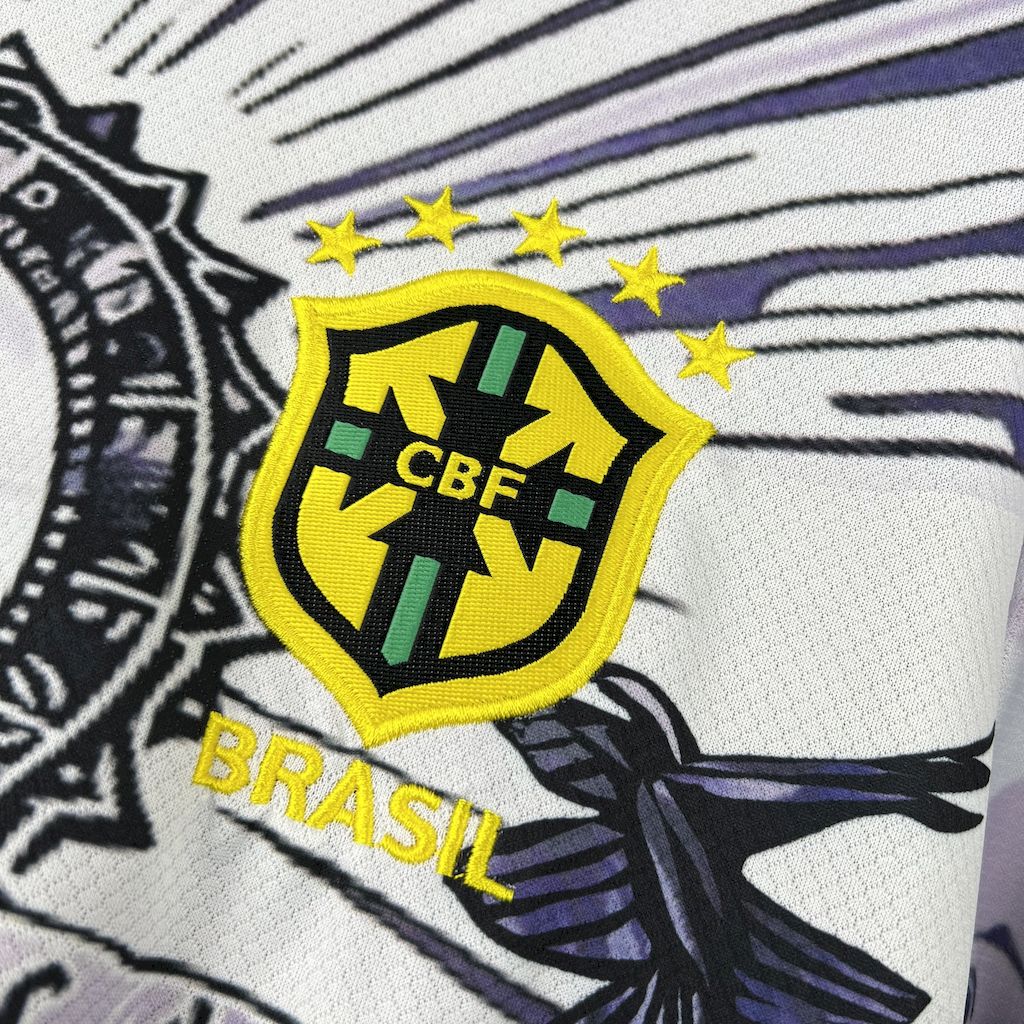 2025/2026 Brazil jesus black Football Shirt 1:1 Thai Quality