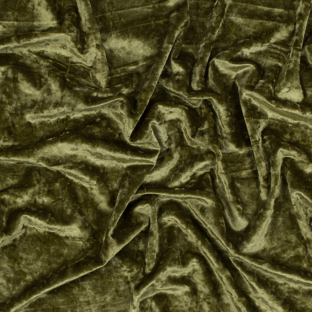 Crushed Velour - Woodbine Green - Auguste Collection - Joann Fabrics