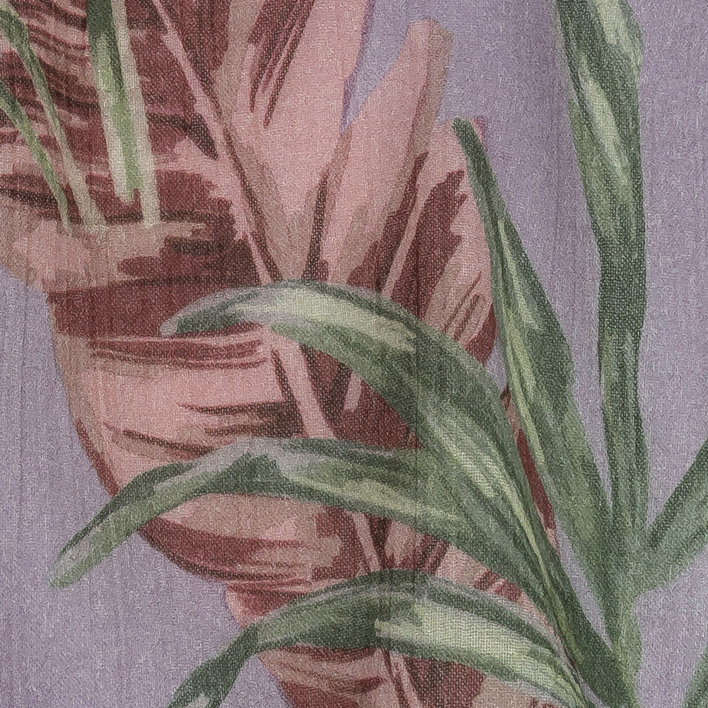 Mood Exclusive Lavender Frond Feelings Crinkled Cotton Voile - Joann Fabrics