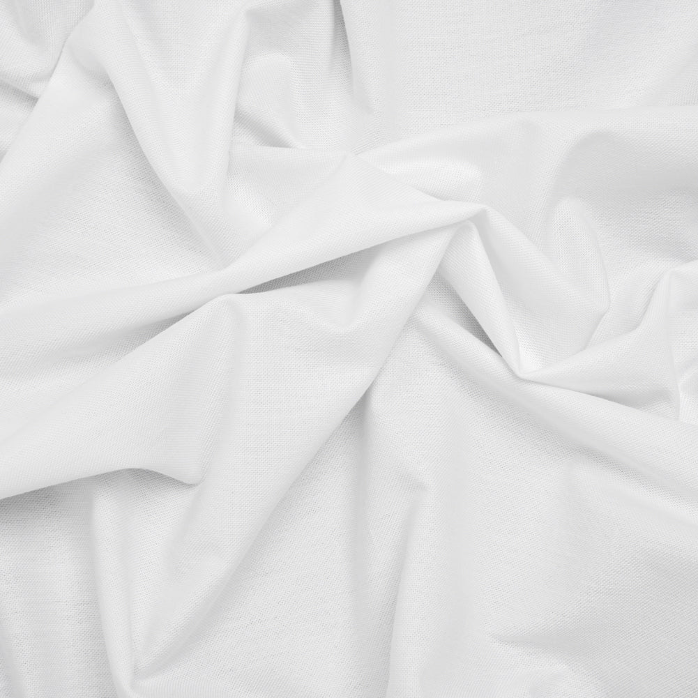 Crisp Cotton Oxford Shirting - White - Deadstock - Joann Fabrics