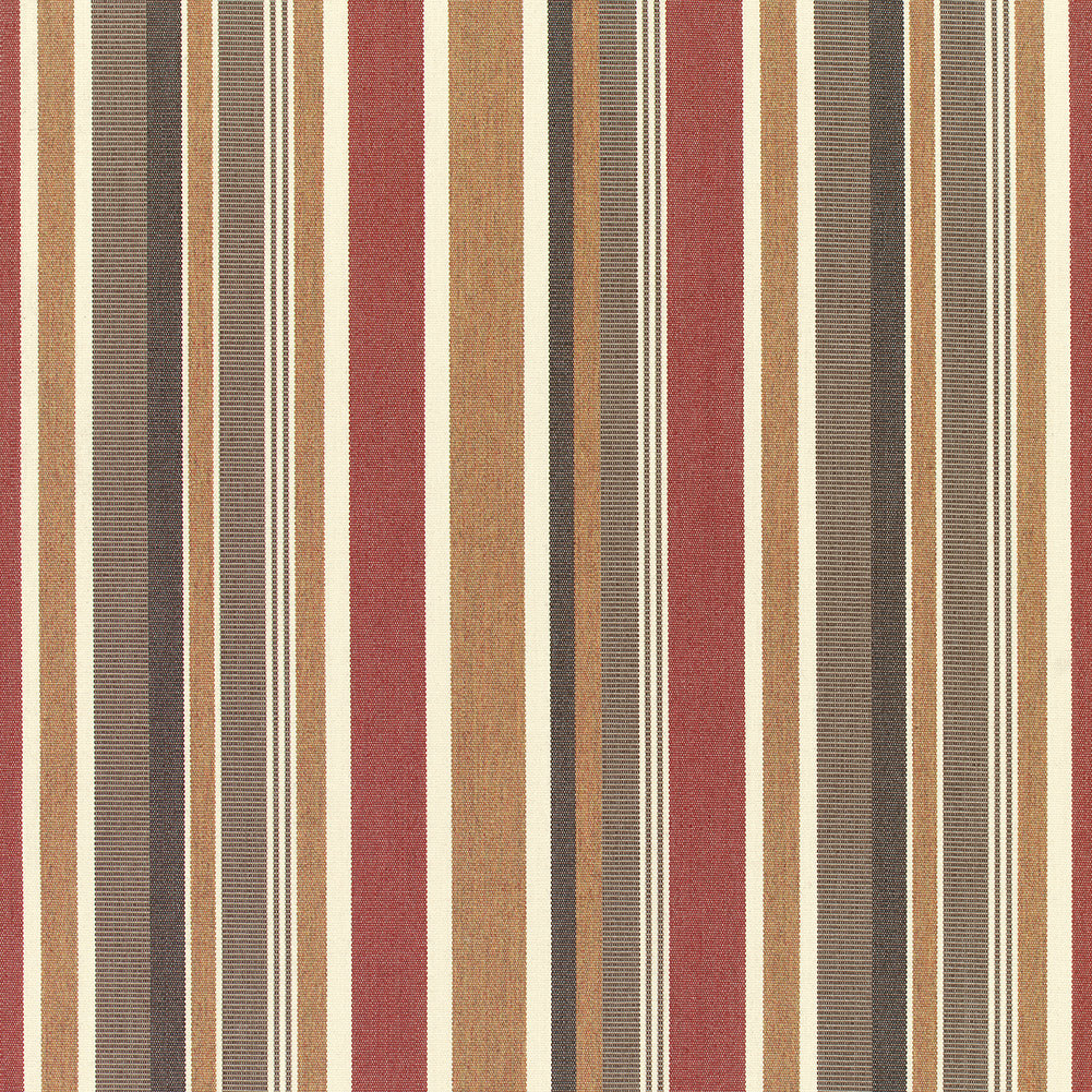 Brannon Upholstery Woven by Sunbrella - Redwood Stripes - Joann Fabrics