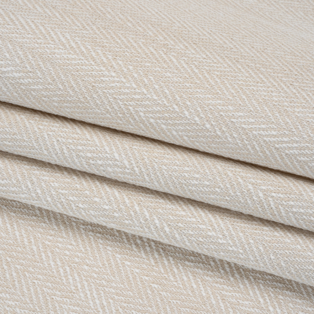 Recycled Polyester Home Decor Twill - Alabaster Herringbone - British Imported - Joann Fabrics