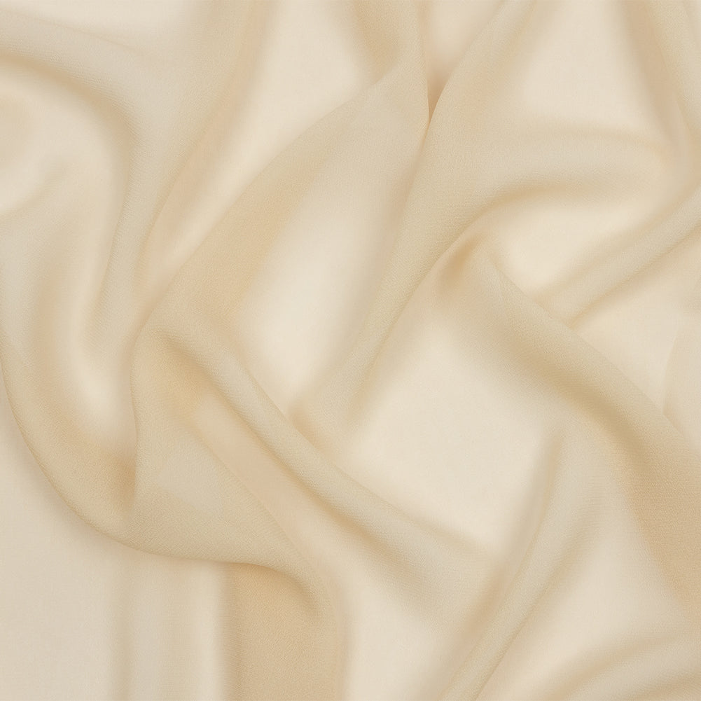 Famous Australian Designer Light Semolina Viscose Georgette - Joann Fabrics
