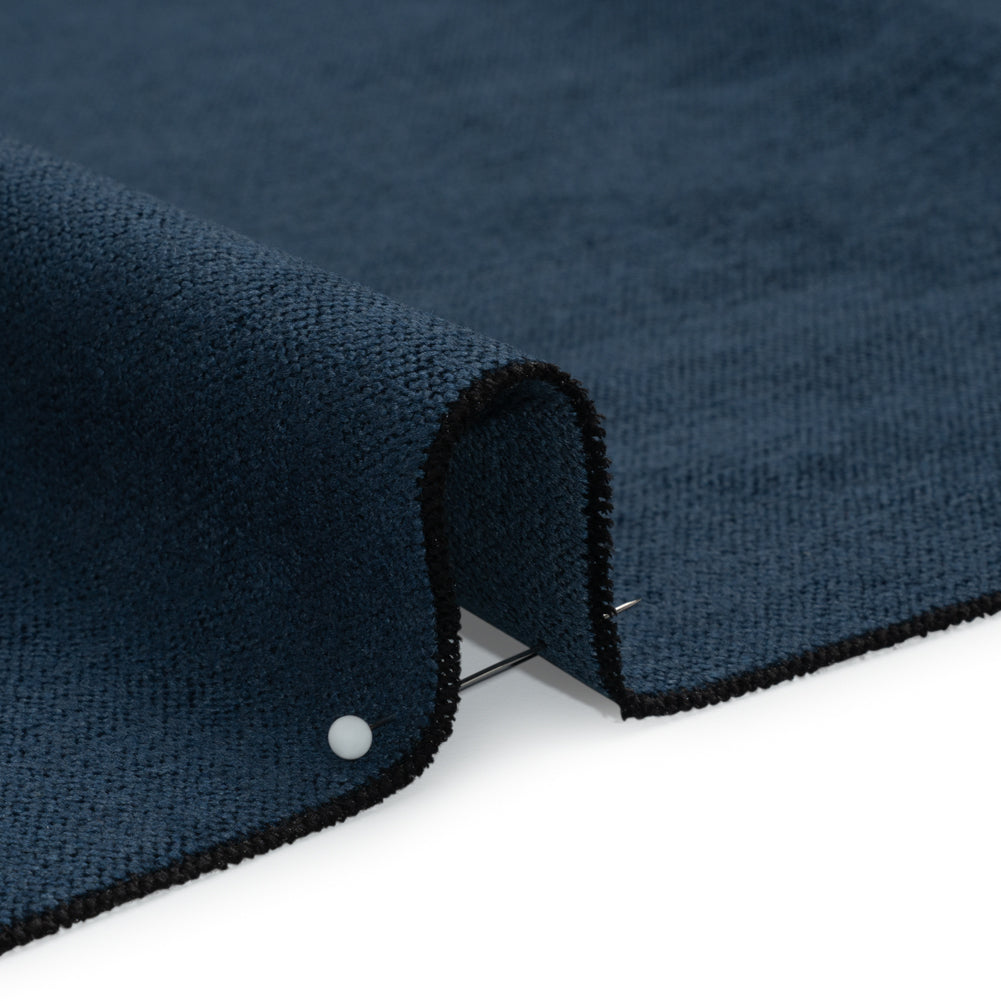 Upholstery Chenille with Latex Backing - Indigo - Tonnet Collection - Joann Fabrics