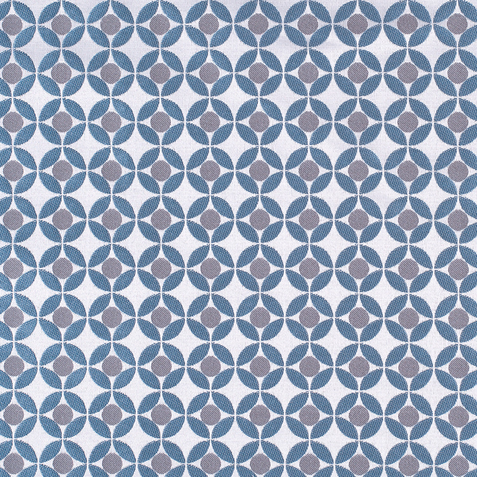 Petrol Geometric Poly-Cotton Brocade - Joann Fabrics