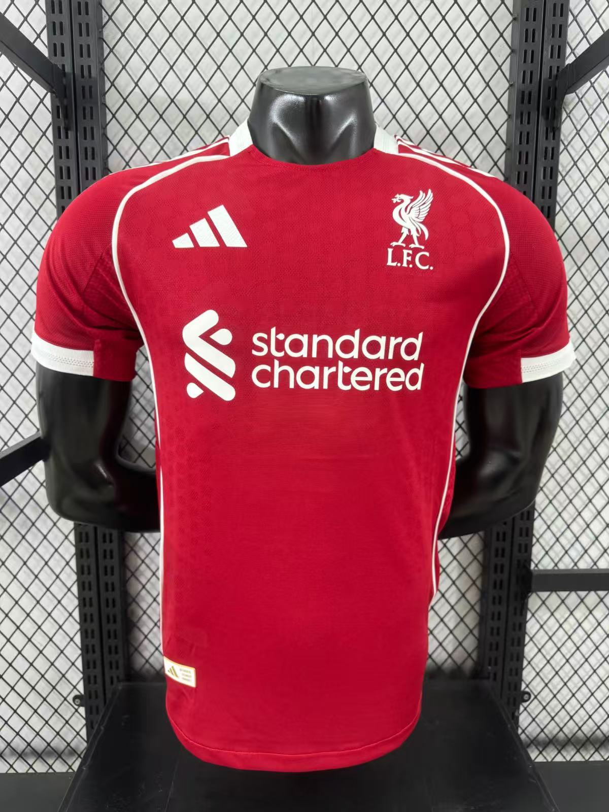 2025/2026 Player Version Liverpool Home  Football Jersey 1:1 Thai quality