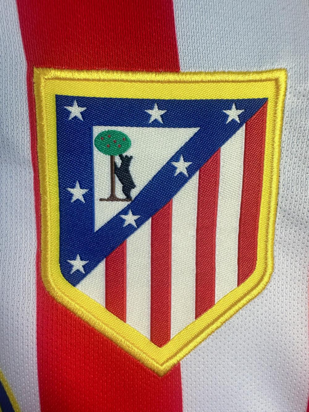 2004/2005 Retro Long sleeve Atletico Madrid Home Soccer Jersey 1:1 Thai Quality