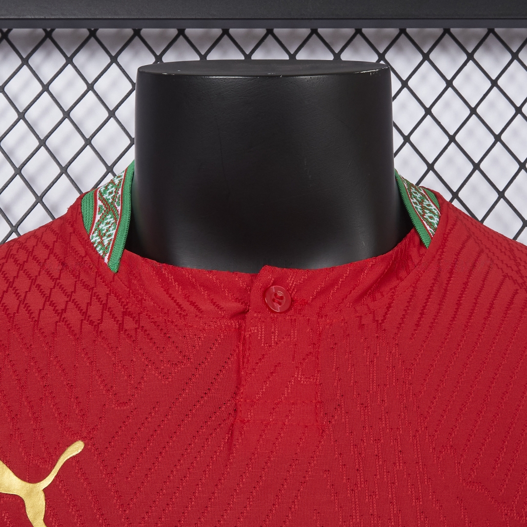 Morocco 2026 Home Jersey - Player Version - UnitedFutballJersey