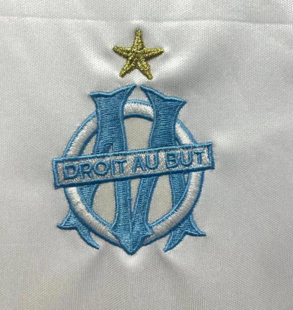 2002-2003 Retro Olympique de Marseille Home Football Jersey 1:1 Thai Quality