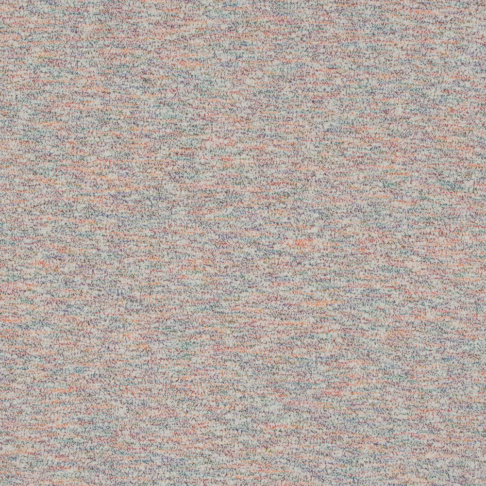 Multicolor and Ivory Crepe-Back Boucled Cotton Tweed - Joann Fabrics