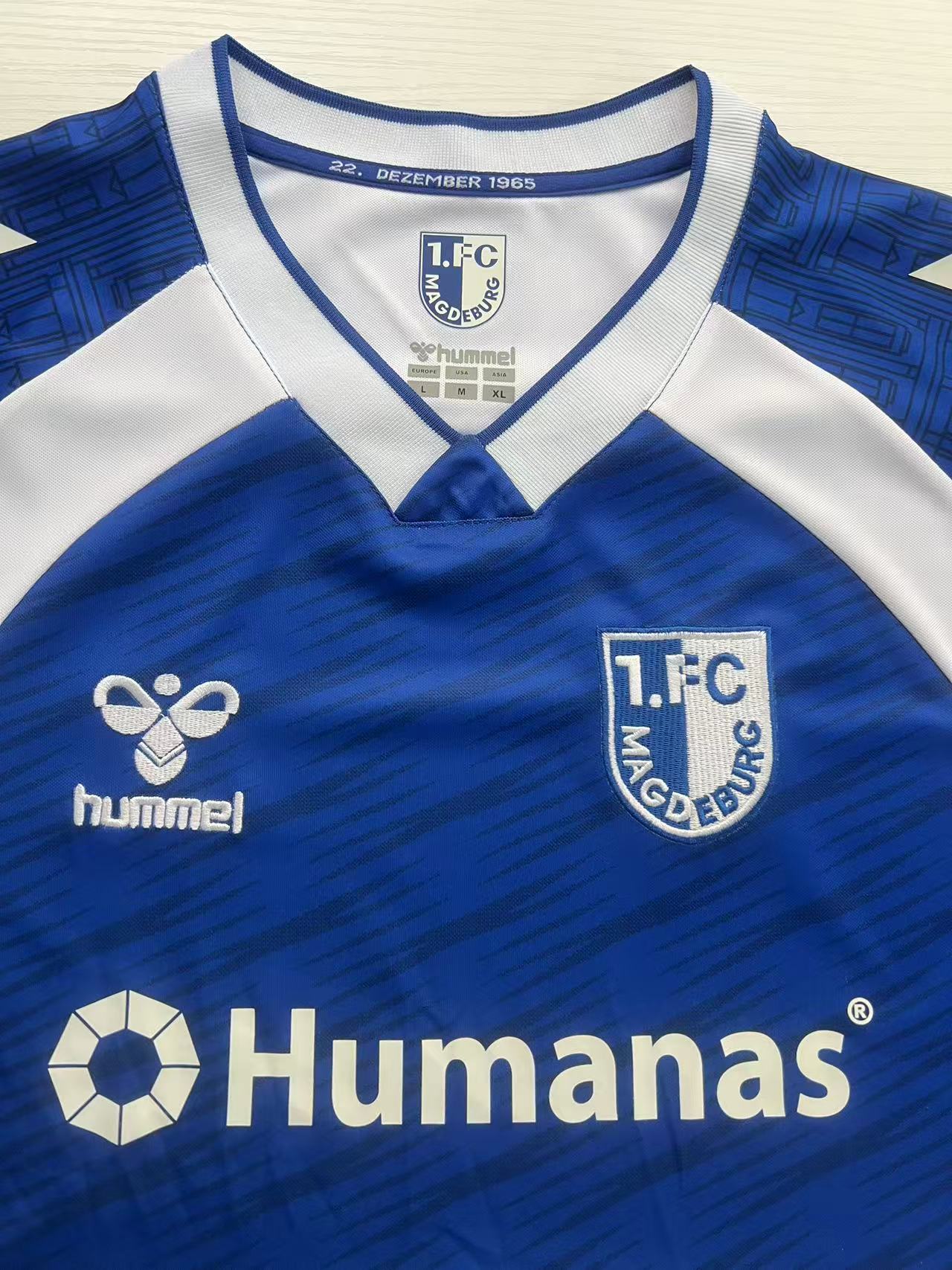 2025-2026 FC Magdeburg Home Football Jersey 1:1 Thai Quality