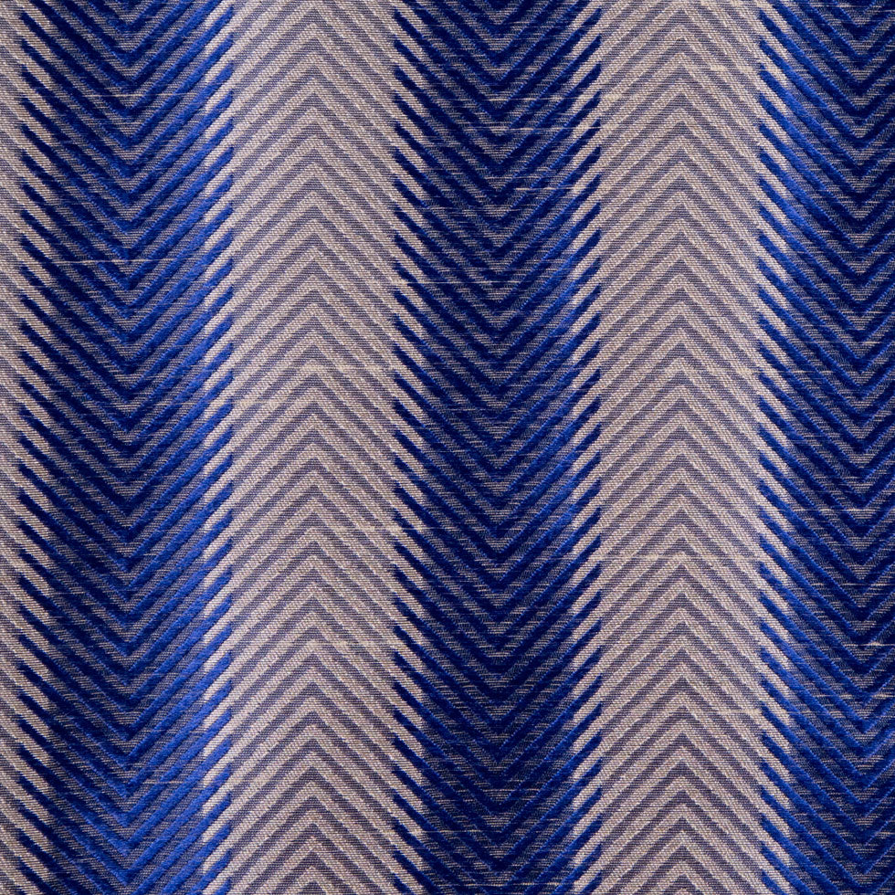 Sparta Blue/Cashmere Stripes Shantung   /Dupioni - Joann Fabrics