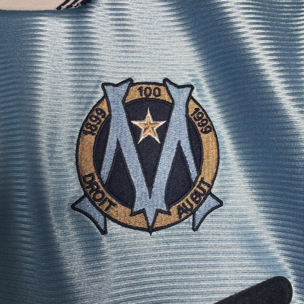1998-1999 Retro Olympique de Marseille Away Football Jersey 1:1 Thai Quality