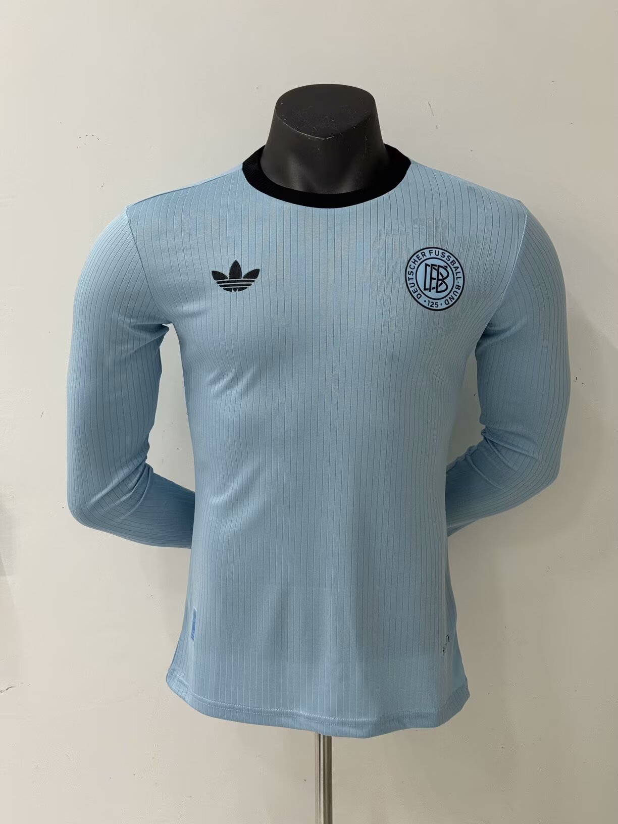 2025/2026 Player Version Long Sleeve Germany 125th Anniversary Edition Blue Football Shirt 1:1 Thai Quality
