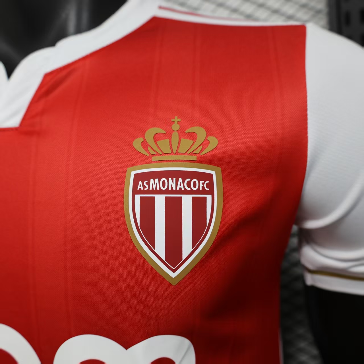 2025/2026 Player Version AS Monaco Home Football Shirt 1:1 Thai Quality