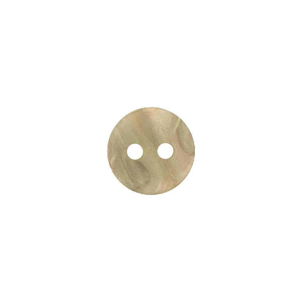 Pale Green and Pink Iridescent 2-Hole Plastic Saucer Button - 17L/10.5mm - Joann Fabrics