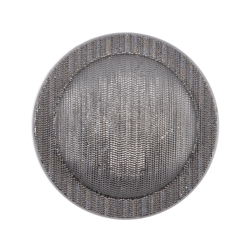 Italian Silver Plated Shank-Back Button - 44L/28mm - Joann Fabrics