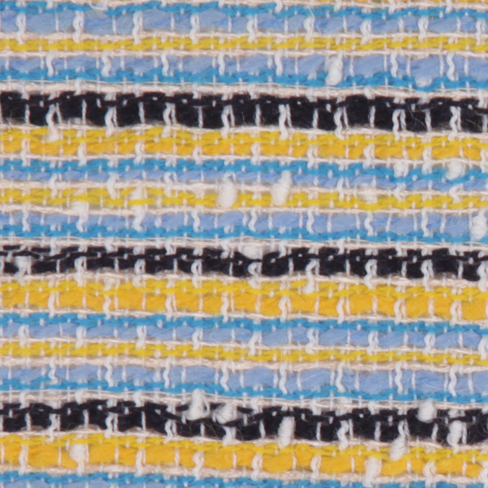 Winter Striped Famous NYC Designer Cotton-Wool Boucle - Joann Fabrics