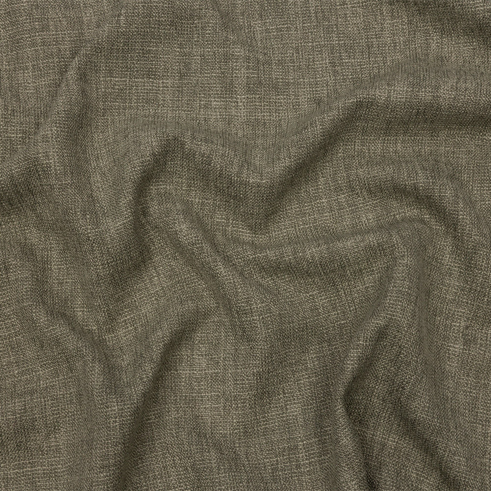 Soft Textured Recycled Polyester Drapery Woven - Olive - British Imported - Joann Fabrics