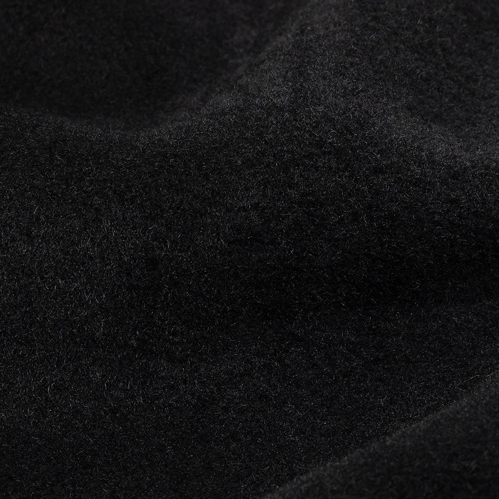 Balenciaga Italian Black Brushed Blended Camel Hair Twill Coating - Joann Fabrics