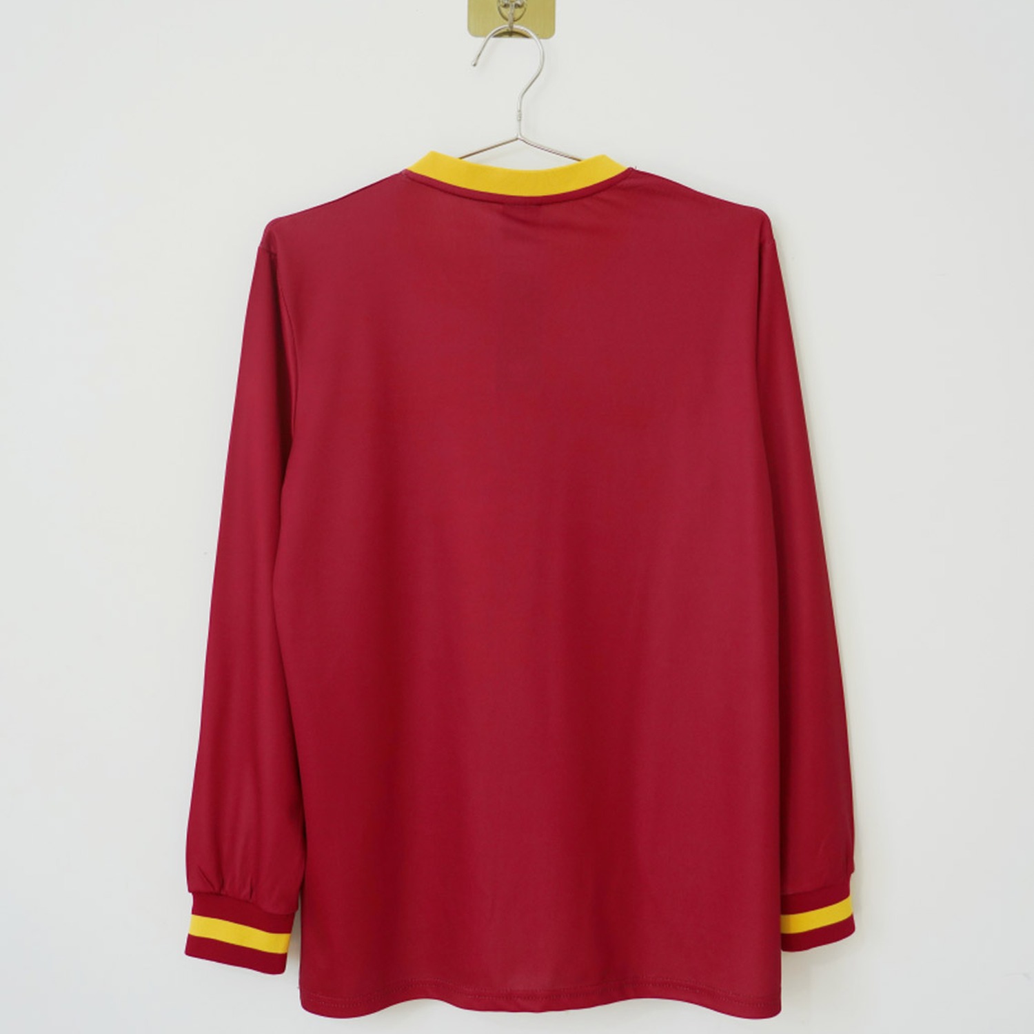 AS Roma 26-27 Centenary Retro Style Long Sleeves Jersey - UnitedFutballJersey